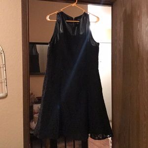 Black Lace Mini Dress